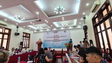 TS. Trần Thị Hồng Minh phát biểu khai mạc hội thảo 