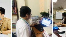 Hàng ngàn y bác sĩ tình nguyện của Mạng lưới "Thầy thuốc đồng hành" đã tham gia "chia lửa" với điểm nóng COVID-19 thành phố Hồ Chí Minh. (Ảnh: MLTTĐH)