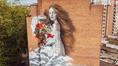 Theo họa sĩ Lula Goce, người phụ nữ trong bức họa "The Alchemist" là một phép ẩn dụ chỉ 'Mẹ thiên nhiên' - đang cố gắng bảo tồn không gian cho tất cả các loài động vật, và 'Mẹ' đang quan sát cách loài người đối xử với môi trường. 