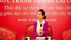 Thông điệp của TTK Hội Nữ trí thức Việt Nam tại tọa đàm Báo chí vì Bức tranh Tương lai có Trẻ em gái