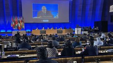 Phiên họp lần thứ 16 Uỷ ban liên Chính phủ (UBLCP) Công ước về bảo vệ và phát huy sự đa dạng các biểu đạt văn hoá (Công ước 2005). Ảnh: TTXVN