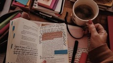 Việc ghi chú, đánh dấu trên trang sách có thể là một thú tiêu khiển, cũng có thể được sử dụng để theo dõi sự phát triển văn học, tư duy của người đọc. 