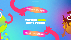 Thông điệp của chương trình. Ảnh: Tắt đèn Bật ý tưởng