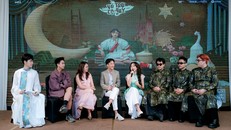 Phương Mỹ Chi tại cuộc họp báo ra mắt School Tour "Vũ trụ cò bay".