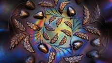 Nhìn thoạt qua, không ai nghĩ tác phẩm lấp lánh này được làm bằng thủy tinh. 