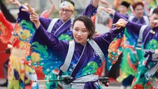 Sắc màu rực rỡ tại Liên hoan Yosakoi Việt Nam 2025 