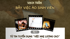 Vạch trần bẫy việc ảo sinh viên - Kỳ 1: Từ tin tuyển dụng “việc nhẹ lương cao”... đến khoản nợ trăm triệu