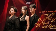 Bộ ảnh tuyển Ban Văn nghệ của IJC Festival 2025 mang tới sự nhiệt huyết đầy sắc lửa của các tân sinh viên K45. (Ảnh: BTC)