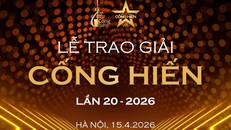 Giải thưởng Cống hiến 2026 cảnh báo tin rao bán vé giả, khẳng định không phát hành vé thương mại