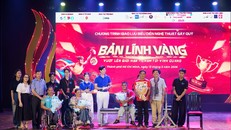 “Bản lĩnh vàng” lan tỏa nghị lực sống qua nghệ thuật gây quỹ vì vận động viên khuyết tật