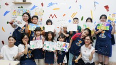 Những nét vẽ sinh động của các em nhỏ góp phần nối dài hành trình kể chuyện dân gian bằng trí tưởng tượng của thế hệ hôm nay.