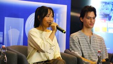 Mỹ Anh giao lưu tại sự kiện Open Talk ALL EARS 2026. Ảnh: Quỳnh Hoa
