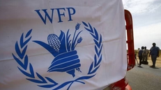 Biểu tượng Chương trình Lương thực thế giới của Liên hợp quốc (WFP). (Ảnh: IRNA/TTXVN)