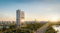 Vlasta Premier - Phú Thuận toạ lạc trên trục đại lộ ven sông Đào Trí