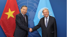 Tổng Bí thư, Chủ tịch nước Tô Lâm gặp Tổng Thư ký Liên hợp quốc António Guterres.
