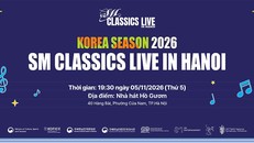 Korea Season 2026 tổ chức chương trình hoà nhạc cổ điển tại Hà Nội 