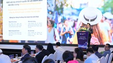 Đại diện Mastercard trình bày tại Hội thảo
