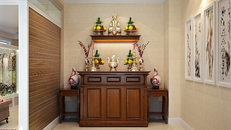 Lưu ý phong thủy khi bài trí bàn thờ gia tiên đón tài lộc