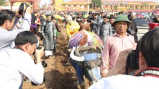 Hà Nam: Nô nức xem 'vua' cày ruộng đầu năm