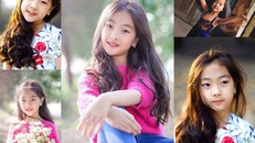 Dân mạng 'chết mê' vì nhan sắc 'hoa hậu' của bé gái Hải Dương 