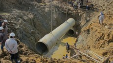 Nhà thầu Trung Quốc trúng thầu dự án đường ống nước sông Đà mới