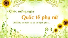 Tổng hợp lời chúc hay, độc đáo, ý nghĩa tặng đồng nghiệp ngày 8/3