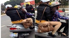 Cô gái ăn mặc thiếu vải gây 'nhức mắt' cư dân mạng