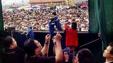 Độc đáo múa rối cạn của dân tộc Tày 