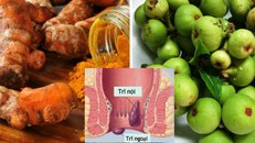 Bài thuốc bằng 3 loại thảo dược giúp bạn tự chữa khỏi bệnh trĩ