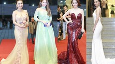 Kim Tuyến, Nhã Phương 'đổ bộ bữa tiệc thời trang' Cánh Diều Vàng