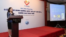 Giải pháp dinh dưỡng giúp trẻ đạt chiều cao và cân nặng