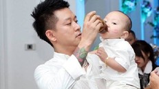 Những ông bố chăm con khéo nhất showbiz Việt