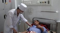 Bị ong vò vẽ đốt, nam thanh niên phải nhập viện cấp cứu