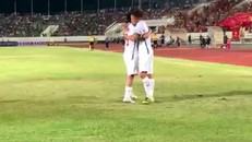 Xem lại bàn thắng của Anh Đức mà truyền hình Lào bỏ lỡ