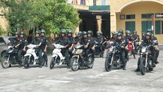 Hà Nội: Tăng cường lực lượng CSCĐ chống đua xe, gây rối trong trận chung kết