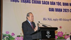 Phó Thủ tướng Thường trực Chính phủ Trương Hòa Bình phát biểu tại Hội thảo - Ảnh: VGP/Lê Sơn