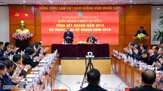 Thủ tướng Nguyễn Xuân Phúc phát biểu tại Hội nghị - Ảnh: VGP/Quang Hiếu