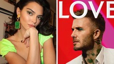 David Beckham gây xôn xao với ảnh trang điểm phấn mắt màu xanh