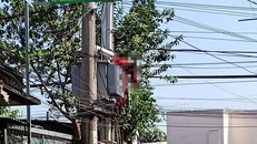 Kiểm tra đường truyền, nam công nhân bị điện phóng tử vong