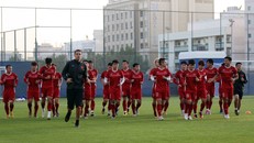 Hình ảnh buổi tập đầu tiên của ĐT Việt Nam tại Dubai