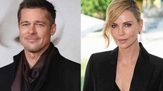 Brad Pitt và "bóng hồng tin đồn" mới Charlize Theron. Ảnh: Stuff.co.nz