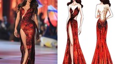 Lê Âu Ngân Anh thanh minh việc 'đạo nhái' trang phục của Hoa hậu Hoàn vũ