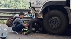 Hiện trường vụ tai nạn - Ảnh: An toàn giao thông