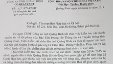 Không có dấu hiệu hình sự trong vụ tố cáo phóng viên lừa đảo
