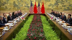  Vòng đàm phán thương mại cấp cao Mỹ - Trung Quốc tại Bắc Kinh ngày 14/2/2019. Ảnh: AFP/TTXVN