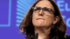Cao ủy Thương mại châu Âu Cecilia Malmstrom. (Nguồn: Reuters)