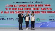Hơn 100.000 học sinh tham gia cuộc thi ‘Vì An toàn giao thông Thủ đô’