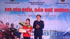 Gần 100 học sinh tham gia cuộc thi ‘Em yêu biển đảo, quê hương’