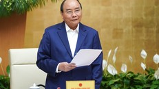 Thủ tướng Nguyễn Xuân Phúc phát biểu khai mạc phiên họp Chính phủ thường kỳ tháng 3/2019. Ảnh: VGP/Quang Hiếu