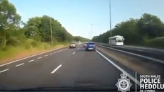 Rượt xe trên cao tốc Anh và cái kết thảm